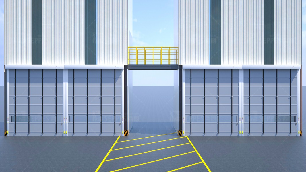 西朗门业3D场景效果图